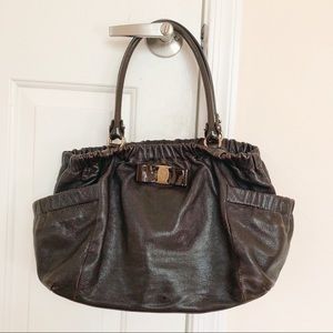 FERRAGAMO Brown Handbag